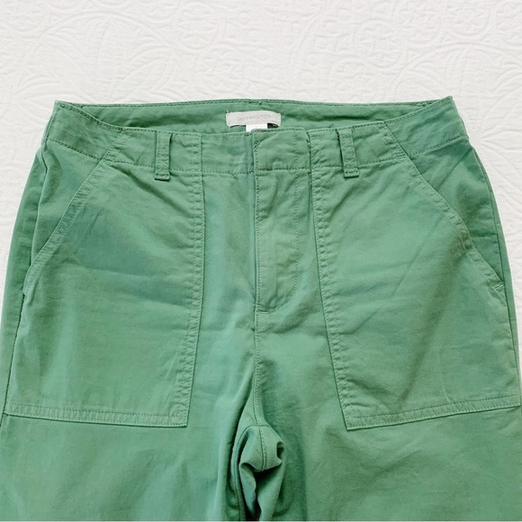 Outerknown Women's Emory Stretch Pants, Green - Picture 7 of 9